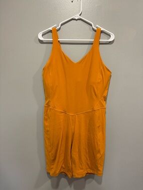 Lululemon Align Onesie 8" in Autumn Orange Size 12